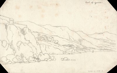 East of Genoa by John Robert Cozens